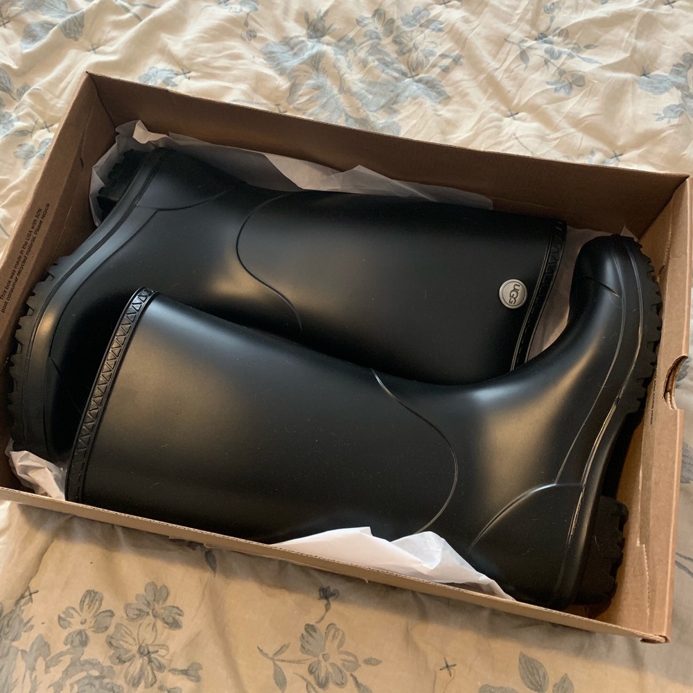 New UGG rain boots.